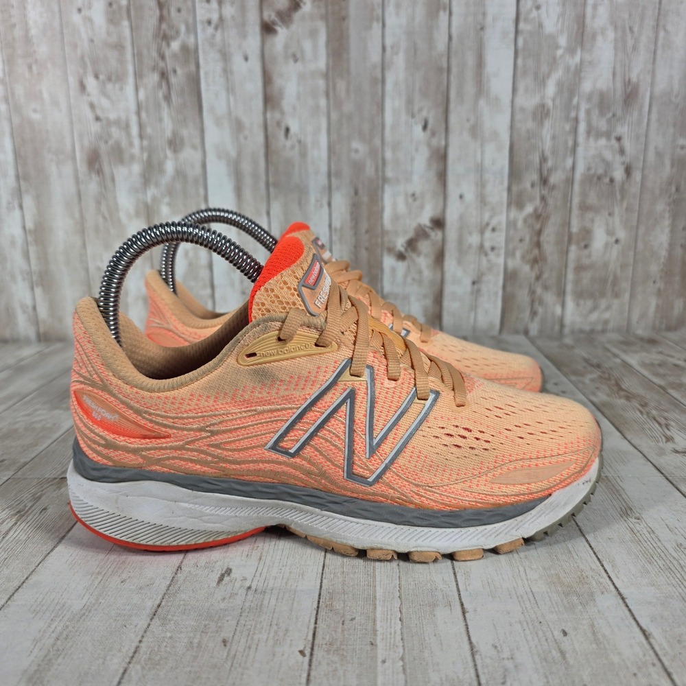 New Balance‎ W860C12 Women's Running Shoes Peach Size 6 Fresh Foam